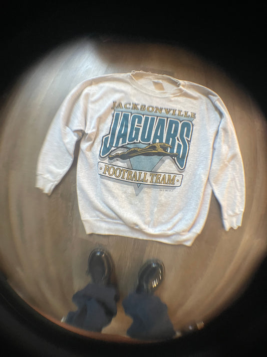Jacksonville Jaguars vintage distressed sweatshirt